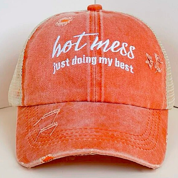 Accessories - Hot mess 🥵 Funny 😆 Baseball cap